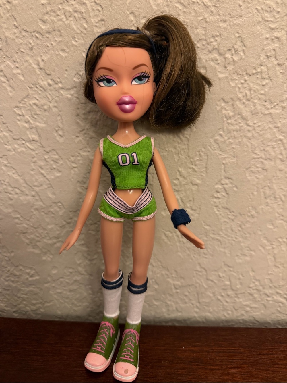 Vintage Bratz Play Sportz Blazin' Basketball Dana Original Outfit 2001 MGA